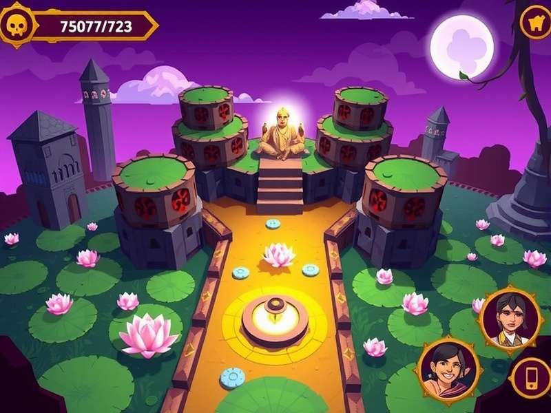 Lotus Labyrinth Legend Indian festival event