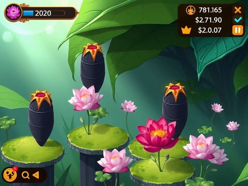 Lotus Labyrinth Legend gameplay screenshot